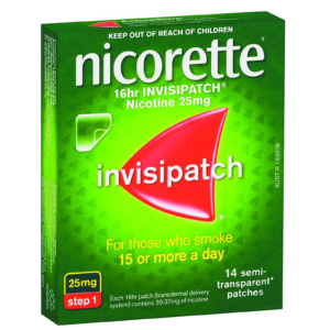 Nicorette INVISIPATCH Step 1 25 mg (14 Patches)