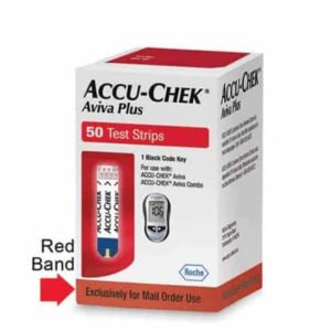 AccuChek Aviva Plus 50ct DME (RED STRIPE)