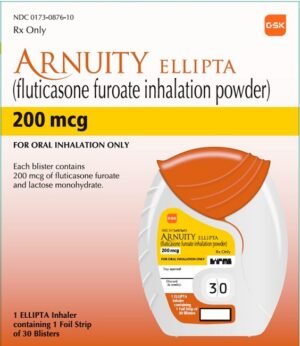 ARNUITY Ellipta 200mcg