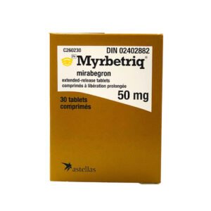 Myrbetriq 50mg 30 tabs