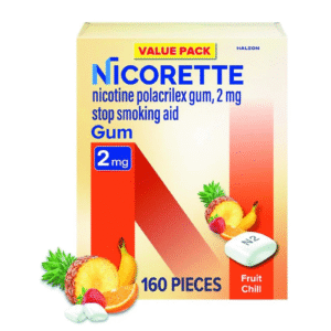 Nicorette Nicotine Gum 2mg Fruit Chill 160 Ct
