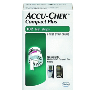 Accu-Chek Compact Plus Test Strips 102 Count